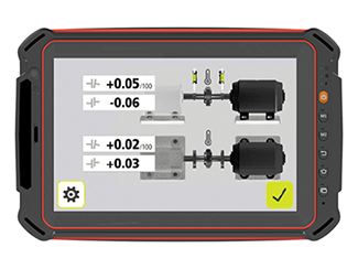 Alignement laser poulies et courroies