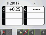 comparateur alignement machine